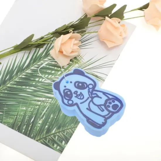 Unique Bargains Cartoon Bath Brush Shower Brush 4.53"x2.76"x1.1" 1 Pc image {5}