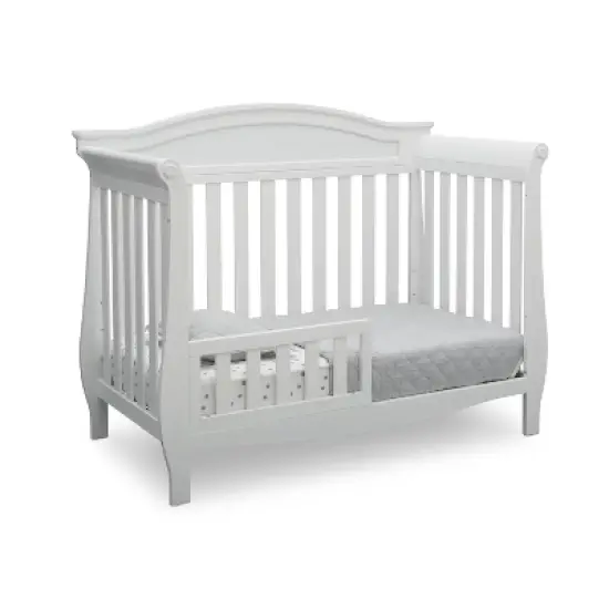 Delta Children Lancaster 4-in-1 Convertible Crib - Bianca White image {5}