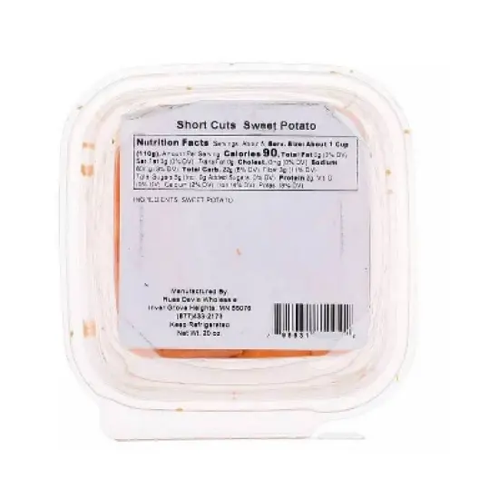 Crazy Fresh Short Cut Sweet Potato Chunks - 20oz image {2}