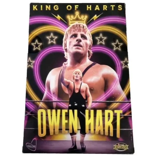 AEW Ringside Exclusive King of Harts Owen Hart Action Figure image {1}