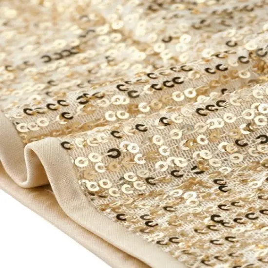 Allegra K Off Shoulder Sequins Tops for Women's Disco Party Sparkly Glitter Top image {4}