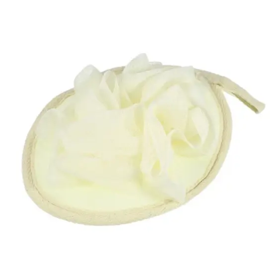 Unique Bargains Body Shower Sponge Mesh Gloves 6.69"x5.12" 1 Pc image {7}