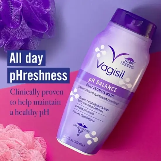 Vagisil pH Balanced Daily Intimate Feminine Wash for Women - 12oz image {3}