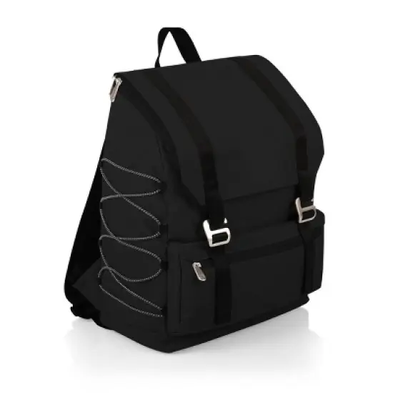 Picnic Time On The Go Traverse 34.65qt Cooler Backpack - Black image {2}