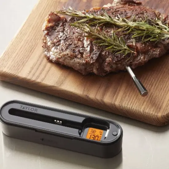 Taylor Bluetooth App Wireless Digital Cooking Kitchen Meat Thermometer: Stainless Steel Probe, Smartphone Controlled,&nbsp;SMARTTHERMO App image {13}