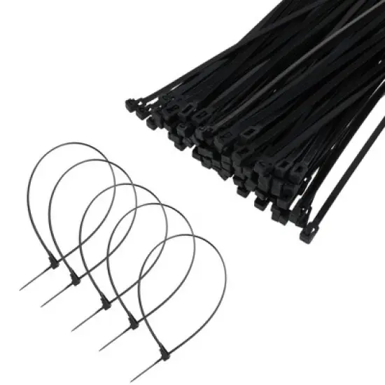 Unique Bargains Cable Tie Loose Manual Nylon 100 Pcs image {3}