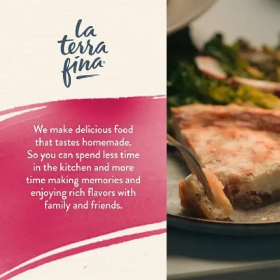 La Terra Fina Lorraine Quiche - 23oz image {4}
