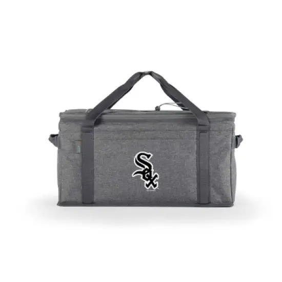 MLB Chicago White Sox 64 Can Collapsible Cooler - Heathered Gray image {5}