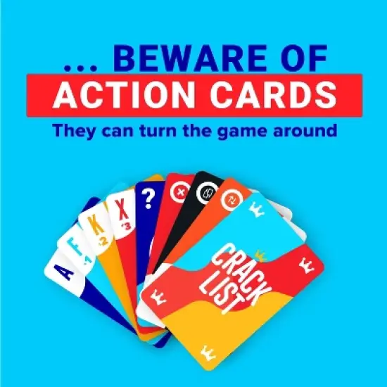 Savana Games Crack List Card Game: Creative Thinking Challenge for 2+ Players with Instructions image {3}