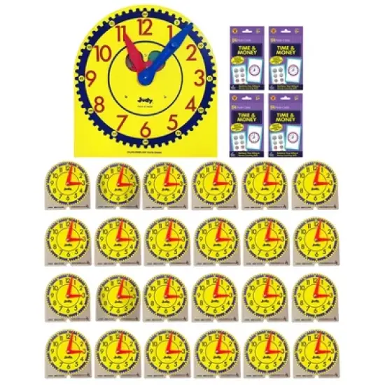 Carson Dellosa Education Judy Clock Classroom Set image {3}