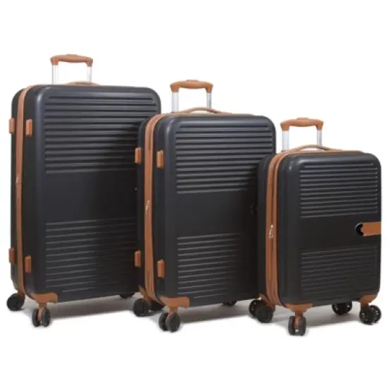 World Traveler Smart Hardside 3-Piece Luggage Set With USB Port image {9}