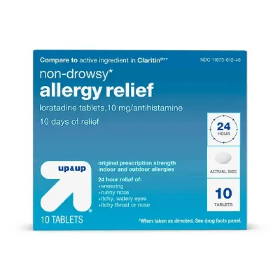 Loratadine Allergy Relief Tablets - up&up&trade; image {5}