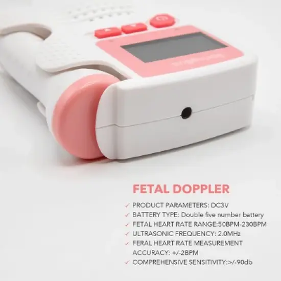 SpringBud FD-200B Fetal Doppler Heart Beat Monitor image {3}