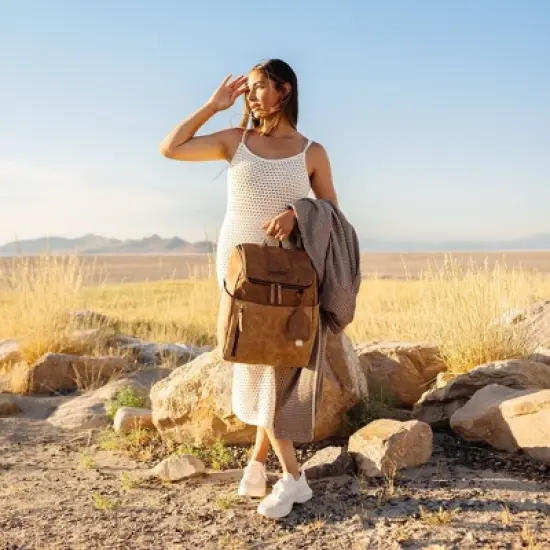 Petunia Pickle Bottom Tempo Backpack - Brioche image {5}