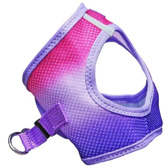 Doggie Design American River Choke Free Dog Harness Ombre Collection-Raspberry Sundae image {1}