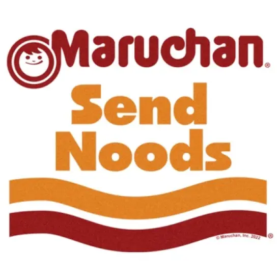 Women's Maruchan Send Noods Logo T-Shirt image {1}