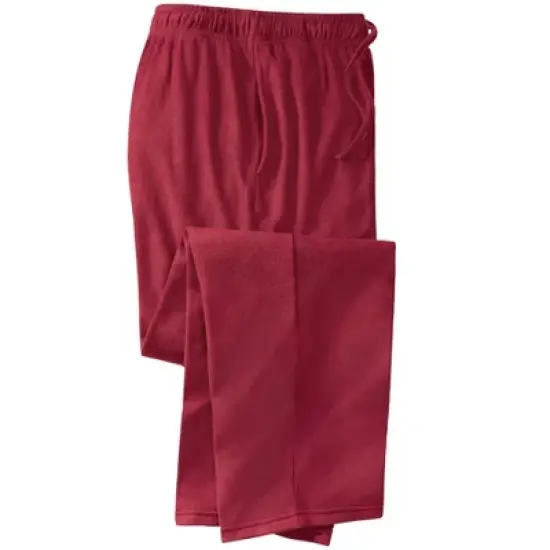 KingSize Men's Big & Tall Solid Microfleece Pajama Pants image {6}