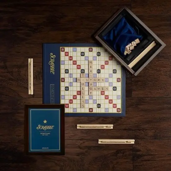 WS Game Company Scrabble Heritage Edition Board Game image {6}