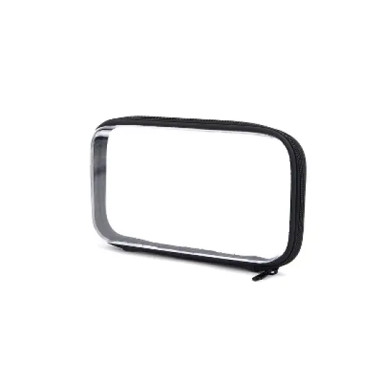 Pep Rally Collection Clear PET Pencil Pouch Black (61748) image {3}