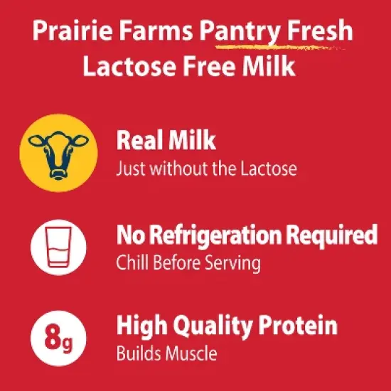 Prairie Farms 1% Chocolate Lactose Free Milk - 3pk/8 fl oz image {7}
