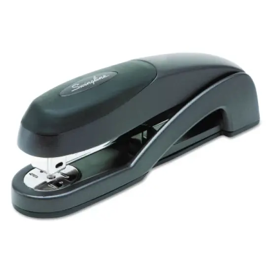 Swingline Optima Full Strip Desk Stapler 25-Sheet Capacity Graphite Black 87800 image {1}