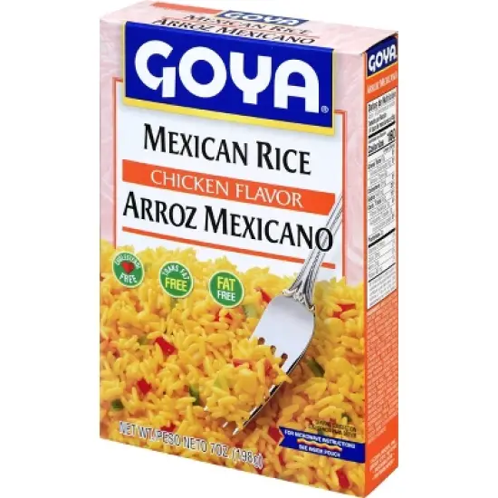 Goya Chicken Flavored Mexican Rice Mix - 7oz image {3}