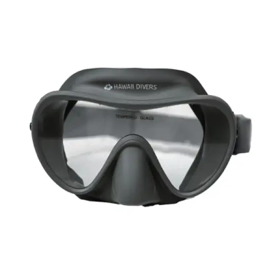 Hawaii Divers Deep Sea Adult Snorkel Mask &ndash; Grey image {1}