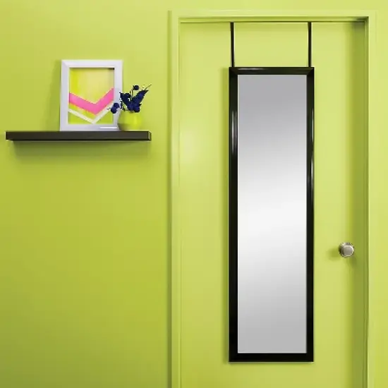 14.81" x 50.75" Over the Door Mirror - Room Essentials&trade; image {5}