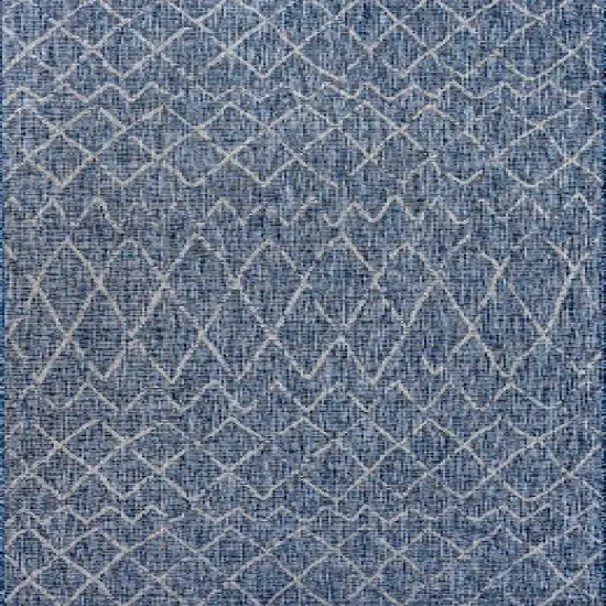 Madaba Moroccan Trellis Indoor/Outdoor Runner Rug - JONATHAN Y image {1}