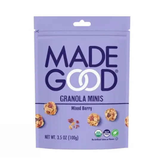 MadeGood Mixed Berry Granola Minis - 3.5oz image {6}