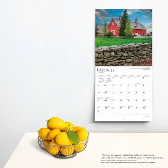 Browntrout 2024 Wall Calendar 12"x12" American Farm image {3}