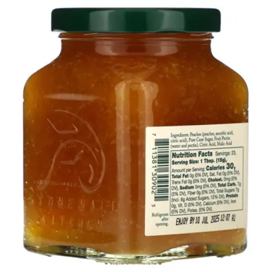 Stonewall Kitchen Peach Jam, 12.25 oz (347 g) image {2}