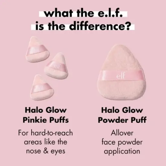 e.l.f. Halo Glow Pinkie Puffs - 3pc image {3}