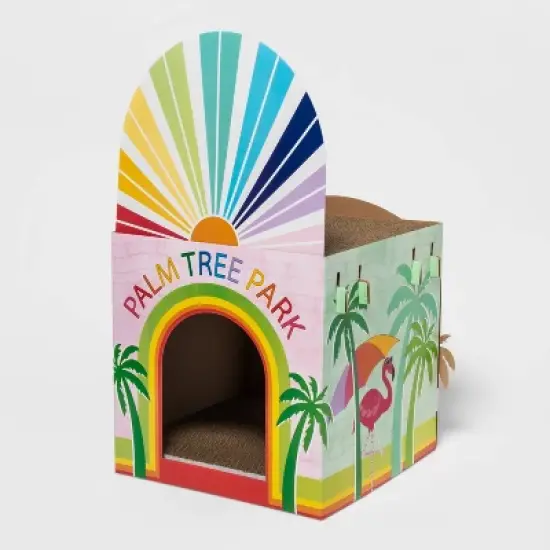 Palm Tree Park Cat Scratch House - Sun Squad&trade; image {2}