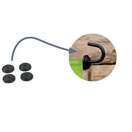 Evergreen Rubber Stoppers for Garden Flag Stand, 12 Count image {2}