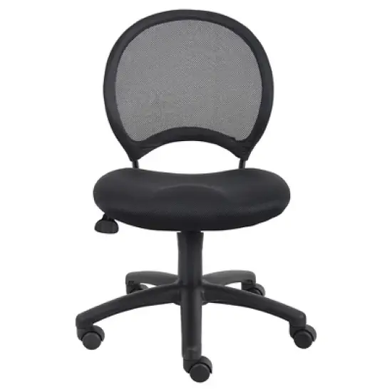 Mesh Chair Black - Boss Office Products image {2}