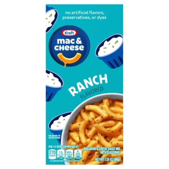 Kraft Ranch Mac and Cheese - 7.25oz image {5}