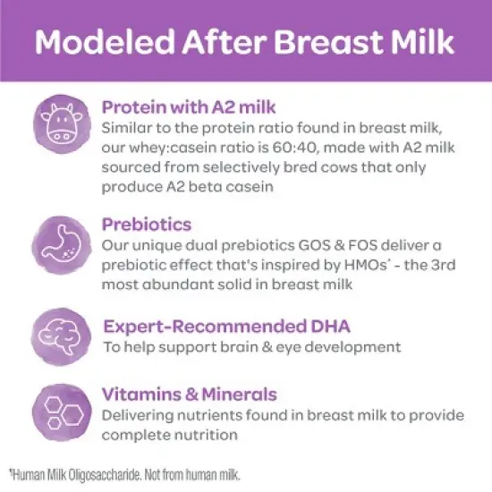 Happy Baby Organic Infant Formula Powder A2 - 22.9 oz image {4}