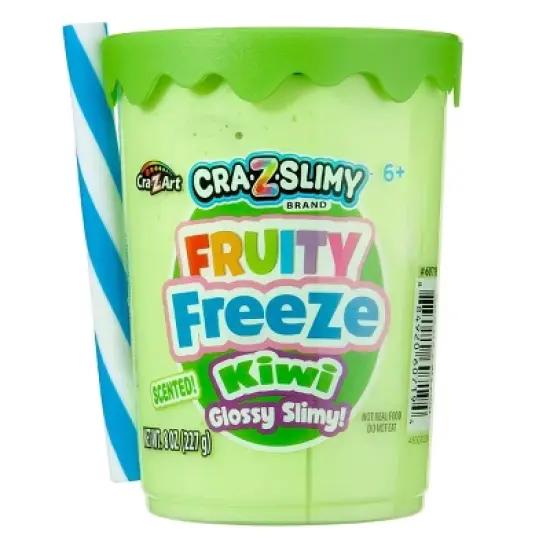 Cra-Z-Slimy Perm Kiwi Green Drink: Creativity Slime Toy, 8 oz image {6}