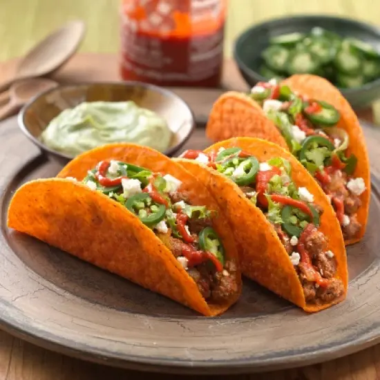 Old El Paso Gluten Free Bold Nacho Cheese Taco Shells - 5.4oz image {6}