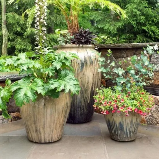 Impresa 20 Pack Pot Feet for Outdoor Planters - Invisible Plant Risers for Medium and Large Sized Heavy Pots - 3/4" Elevators image {2}