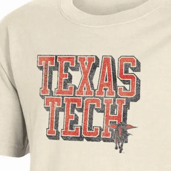 NCAA Texas Tech Red Raiders Boys' Sand T-Shirt image {2}