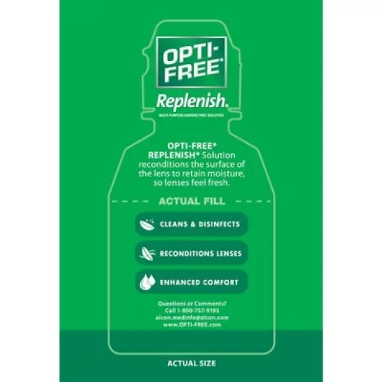 Opti-Free Replenish Multi-Purpose Solution  2Oz image {3}