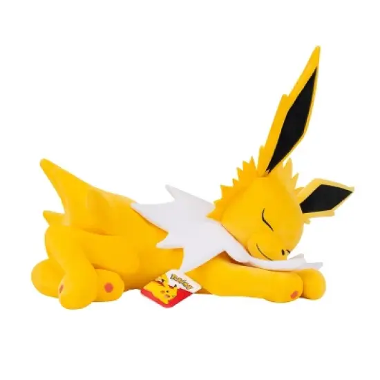 Pokemon 18" Sleeping Plush Jolteon Stuffed Animal image {1}