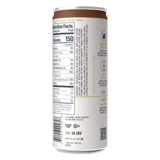 La Colombe Mocha Draft Latte - 11 fl oz Can image {7}