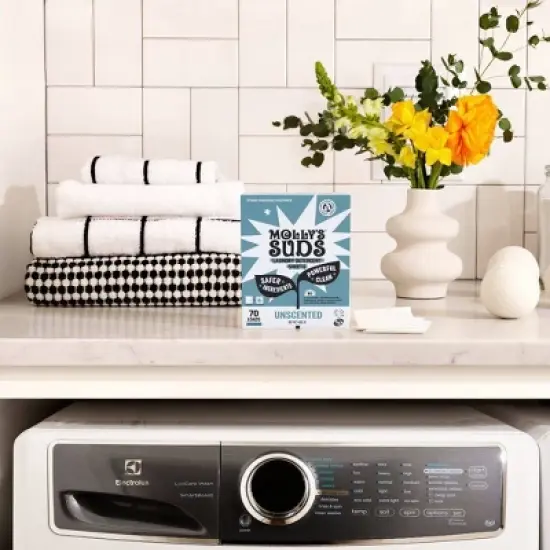 Molly's Suds Laundry Detergent Sheets - Unscented - 70 Loads image {6}