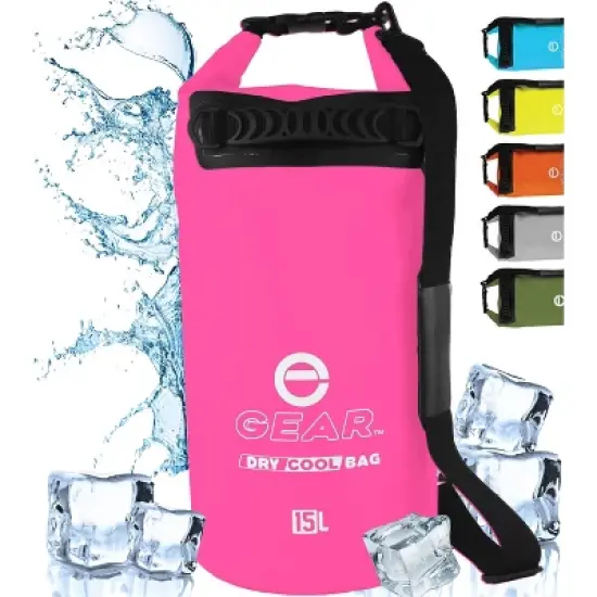 Enthusiast Gear Roll Top Floating Cooler Dry Bag &ndash; 18 Cans &ndash; 15L image {14}