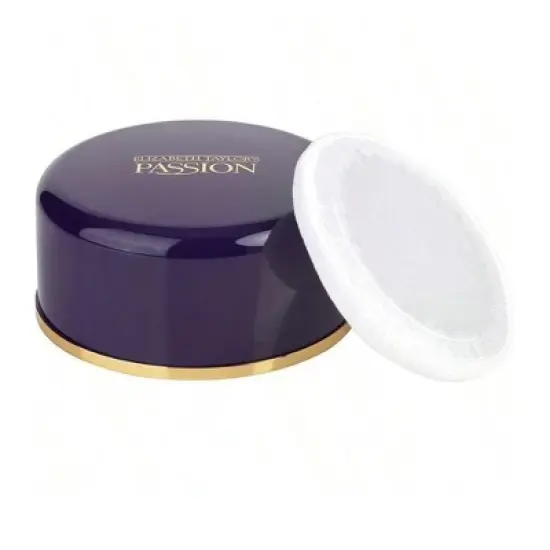 Passion By Elizabeth Taylor Women Artemisia, Coriander, Bergamot, Gardenia, Ylang-Ylang Body Powder 2.6 Oz image {1}