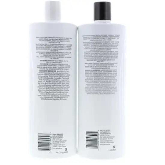 Nioxin System 2 Cleanser & Scalp Therapy Conditioner, 33.8 oz DUO image {6}