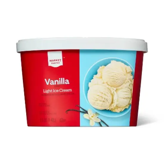 Vanilla Light Ice Cream - 48oz - Market Pantry&trade; image {3}